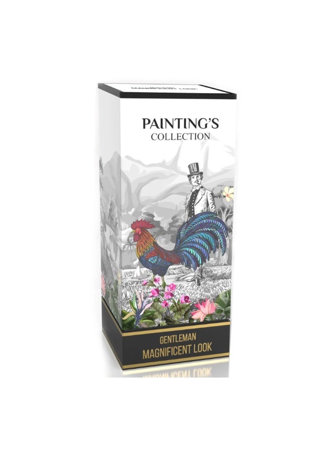 Milestone Paintings Collection Gentleman Magnificent Look - For Men  EDP - 100ml - Image 4